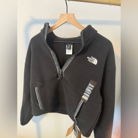 The North Face Black Half-Zip Fleece Women’s TNF™ Fleeski ¼-Zip Pullover Size M - Picture 6 of 10